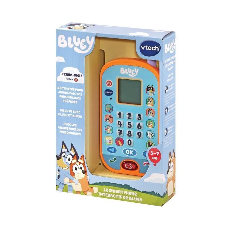 Jouet interactif VTECH Bluey Smartphone - Éducatif et ludique
