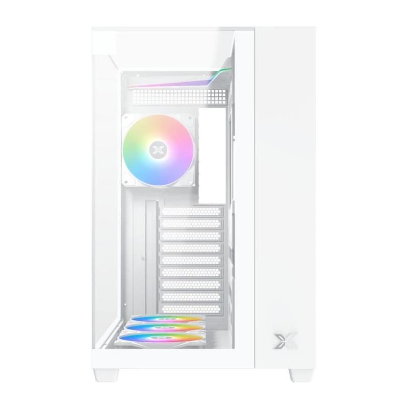 Boîtier PC Xigmatek Aqua V Blanc - Élégance et performance