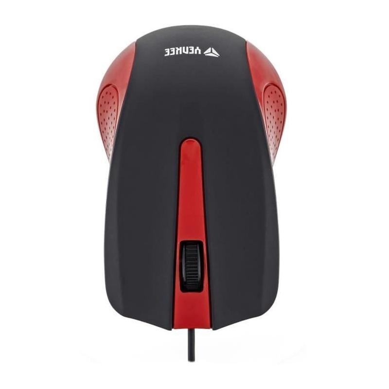 Souris Rouge Suva Yenkee - YMS 1015RD - Vivez une expérience haut en couleur!