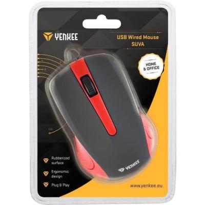 Souris Rouge Suva Yenkee - YMS 1015RD - Vivez une expérience haut en couleur!