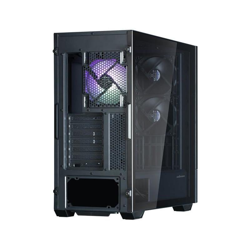 Boitier PC ZALMAN Moyen Tour E-AT - Design avec panneaux latéraux