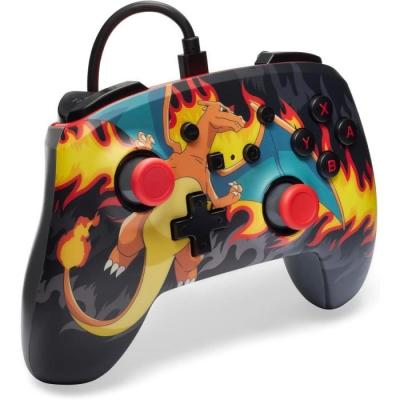 Manette Filaire Nintendo Switch - Charizard Firestorm