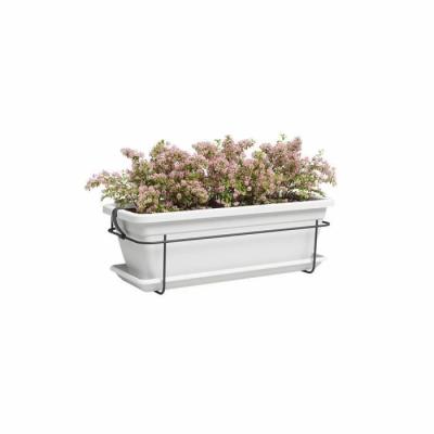 Jardinière ARTEVASI VENEZIA balcon KIT - 50 cm - Blanc