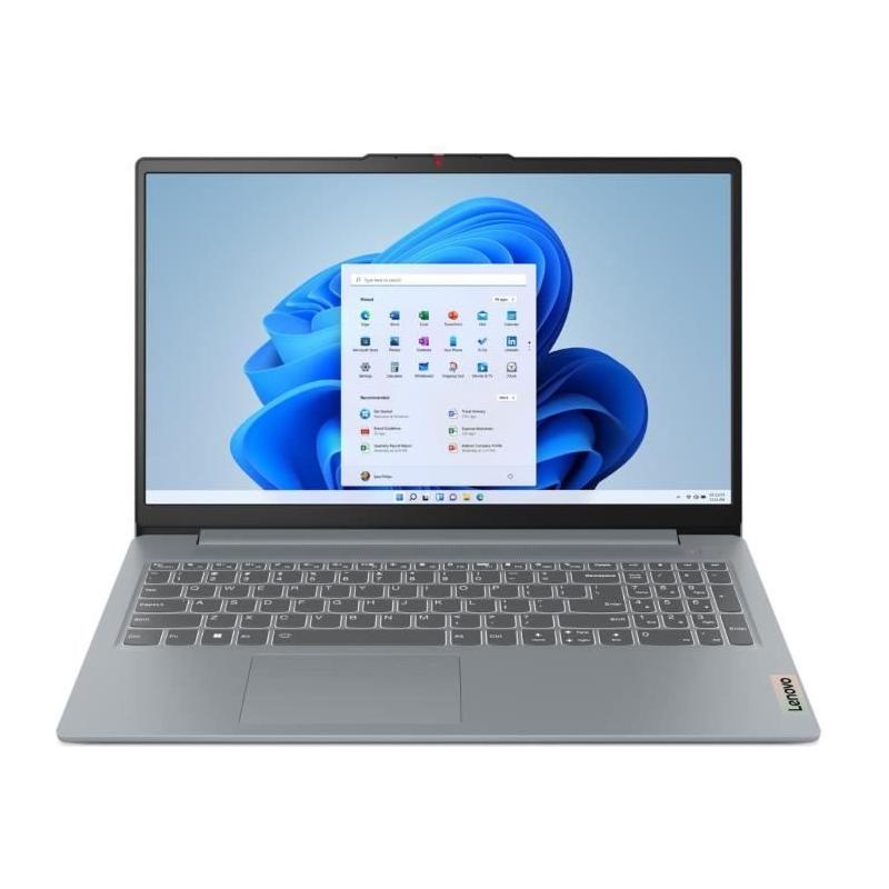 PC Portable LENOVO IdeaPad Slim 3: Windows 11 - 15'' FHD - Core i3-N305 - RAM 8 Go - SSD 512 Go