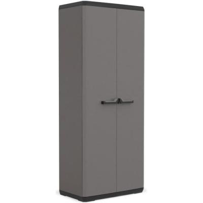 Armoire de rangement pratique pour atelier - KETER Più - Gris/Noir