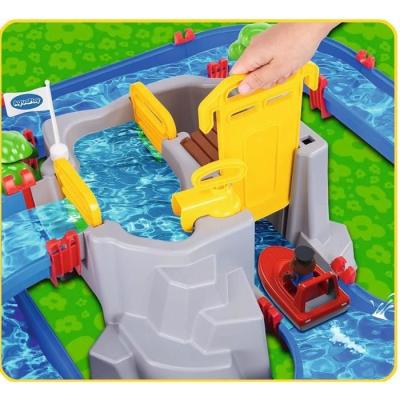 Parcours d'eau Smoby AquaPlay - Mountain Lake - 2 bâteaux + 3 figurines - Pour enfants de 3 ans et plus