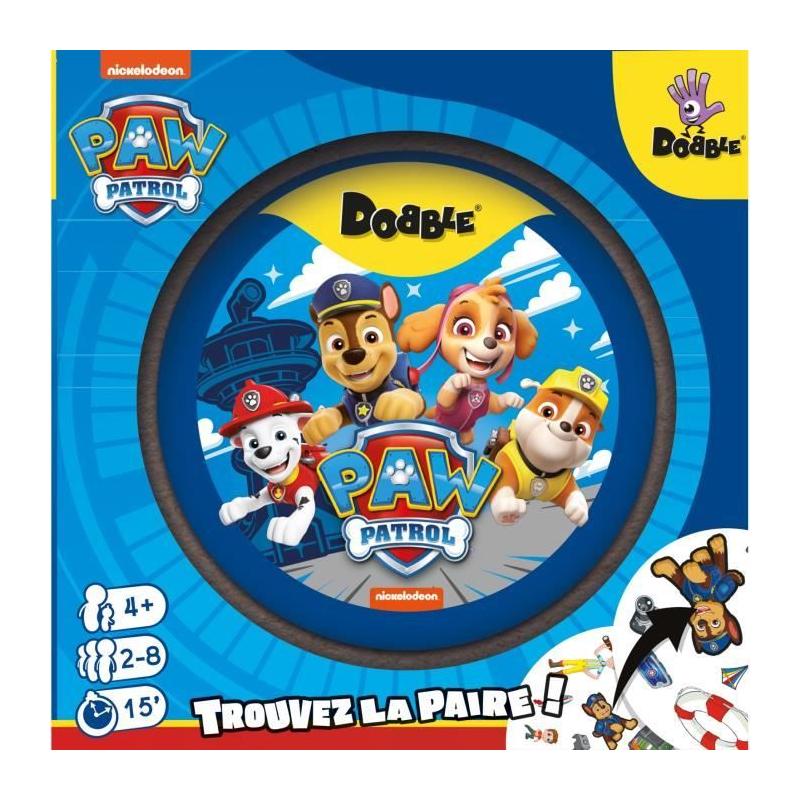 Dobble : Pat Patrouille|Zygomatic - 5 mini-jeux pour apprendre - 6 ans+