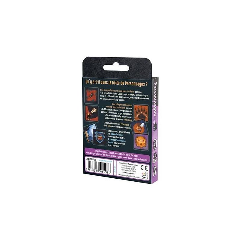 Extension Loups-garous de Thiercelieux - Personnages 2021