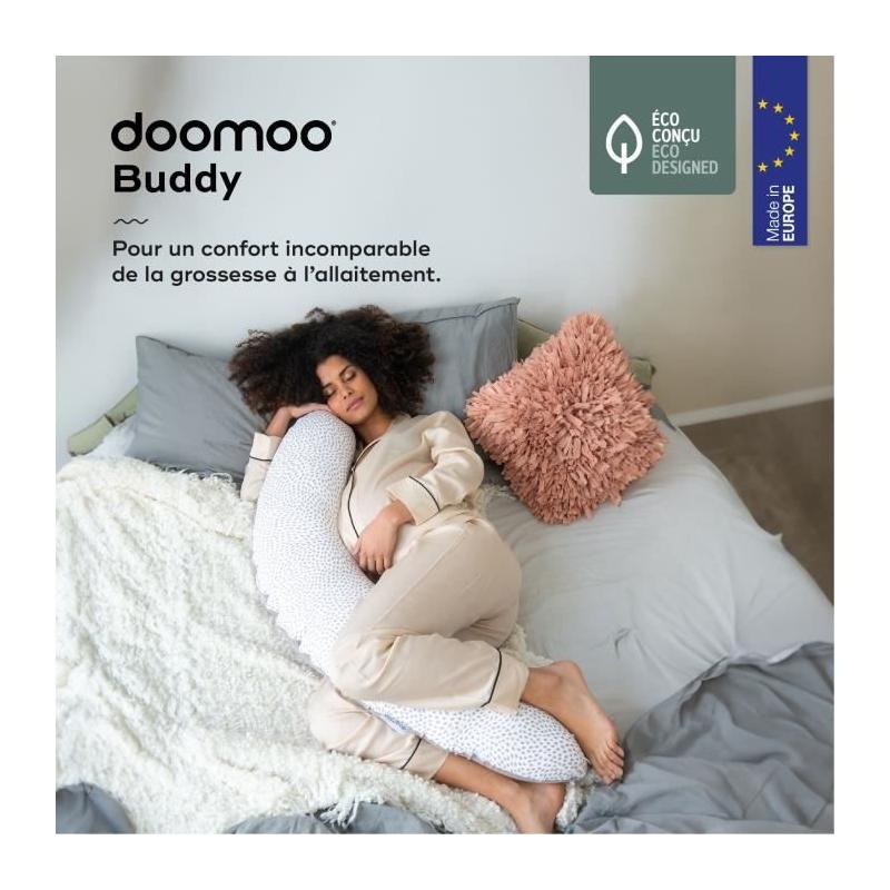 Coussin de Grossesse et d'Allaitement Buddy, Confort Optimal!