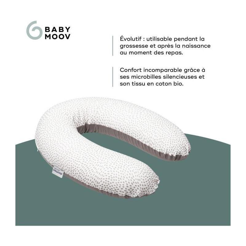 Coussin de Grossesse et d'Allaitement Buddy, Confort Optimal!