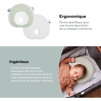 Cale tête bébé Morphologique - Fresh Sage Green