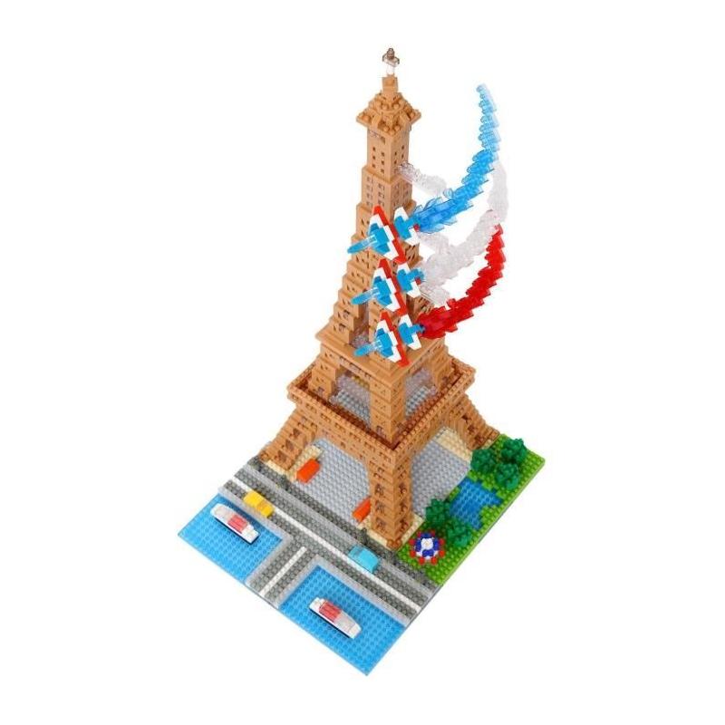 Assemblez la Tour Eiffel avec Nanoblock - 500 pièces