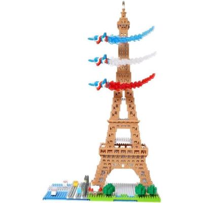Assemblez la Tour Eiffel avec Nanoblock - 500 pièces