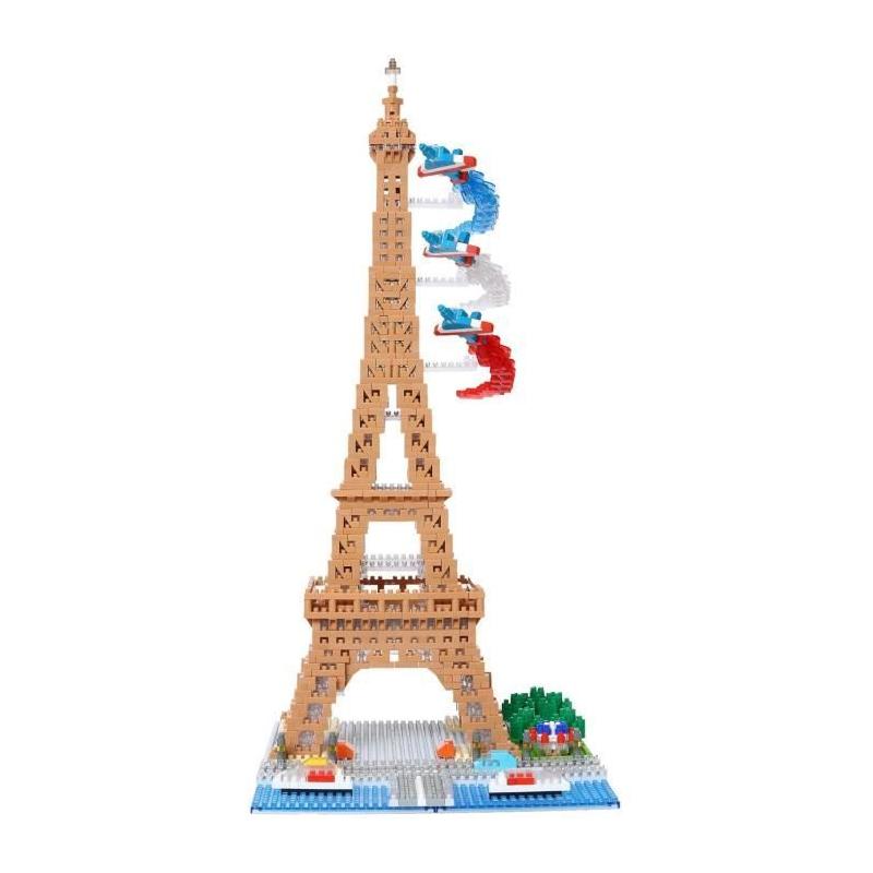 Assemblez la Tour Eiffel avec Nanoblock - 500 pièces
