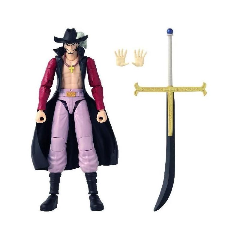 Figurine articulée Anime Heroes BANDAI One Piece - Dracule Mihawk 17 cm