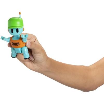 Figurine articulée Bandai Stumble Guys Robot Guy 11 cm - Avec stickers