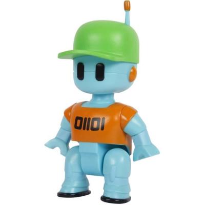 Figurine articulée Bandai Stumble Guys Robot Guy 11 cm - Avec stickers
