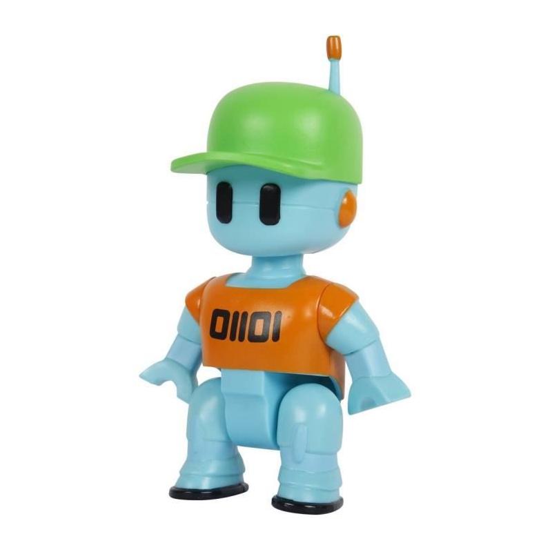 Figurine articulée Bandai Stumble Guys Robot Guy 11 cm - Avec stickers