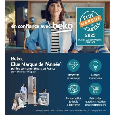 Four multifonction encastrable Beko BBIE11300BMP Noir - Pyrolyse et Porte Froide