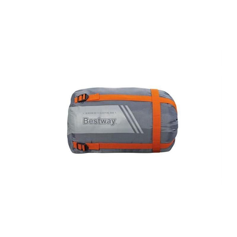 Sac de couchage BESTWAY 68103 - Idéal 3°C a 8°C - Polyester 210T