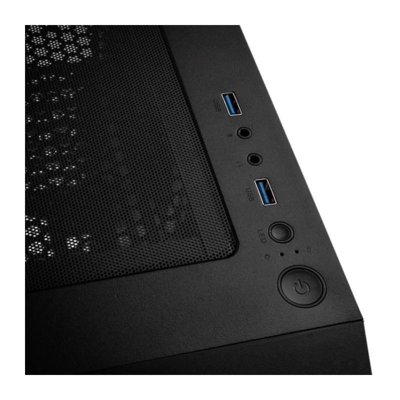 Boitier PC moderne avec panneau en verre trempé et 4 ARGB - 60 caractères maximum