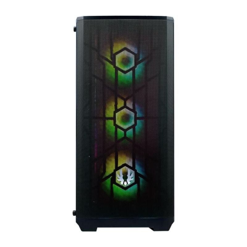 Boitier PC moderne avec panneau en verre trempé et 4 ARGB - 60 caractères maximum