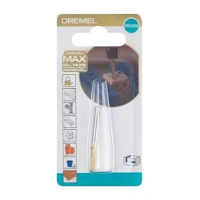 Fraise à graver DREMEL Max 9903 en carbure de tungstène Ø3,2mm - Longévité maximale