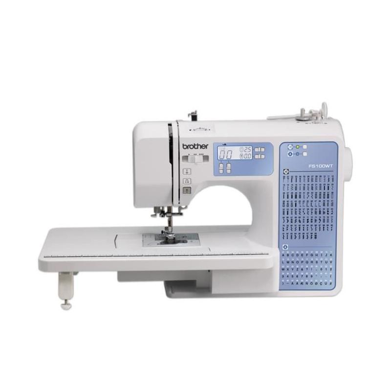 Machine à coudre électronique Brother FS100WT - 100 pts