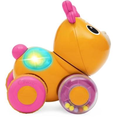 Doudou Chicco Faon Sprint&go Orange et Rose - Des 6 Mois