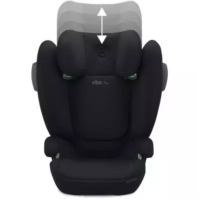 Siège auto CBX by CYBEX SOLUTION B3 I-FIX 3 a 12 ans - Groupe 2/3 - 100 a 150 cm Noir