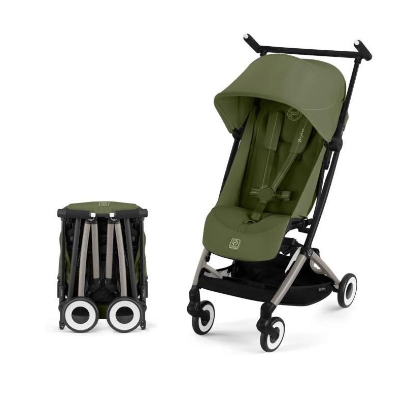 Poussette Ultra Compacte Libelle - MossGreen - CYBEX | Pratique et stylée