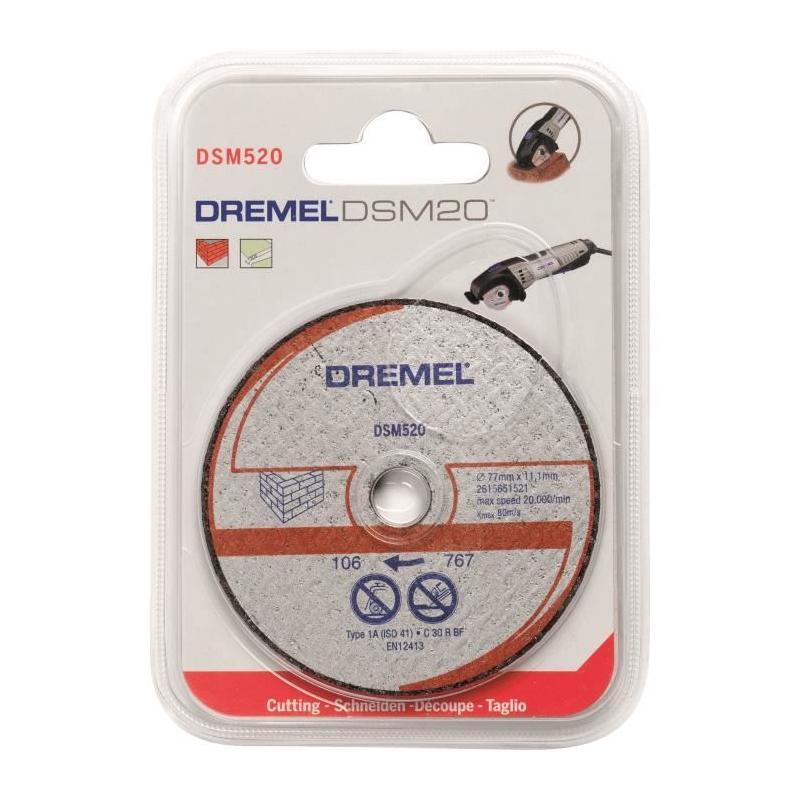 Lot de 2 Disques pour Scie Compacte Dremel DSM20