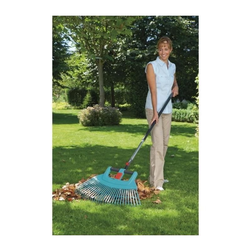 Balai à gazon 2 en 1 XXL GARDENA - 77cm - Garantie 25 ans