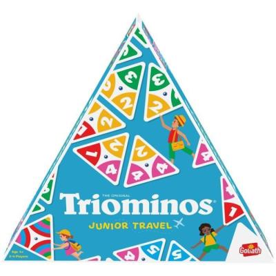 Triominos Junior Travel '24 - Le jeu de société idéal pour voyager!