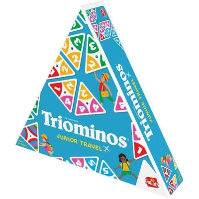Triominos Junior Travel '24 - Le jeu de société idéal pour voyager!