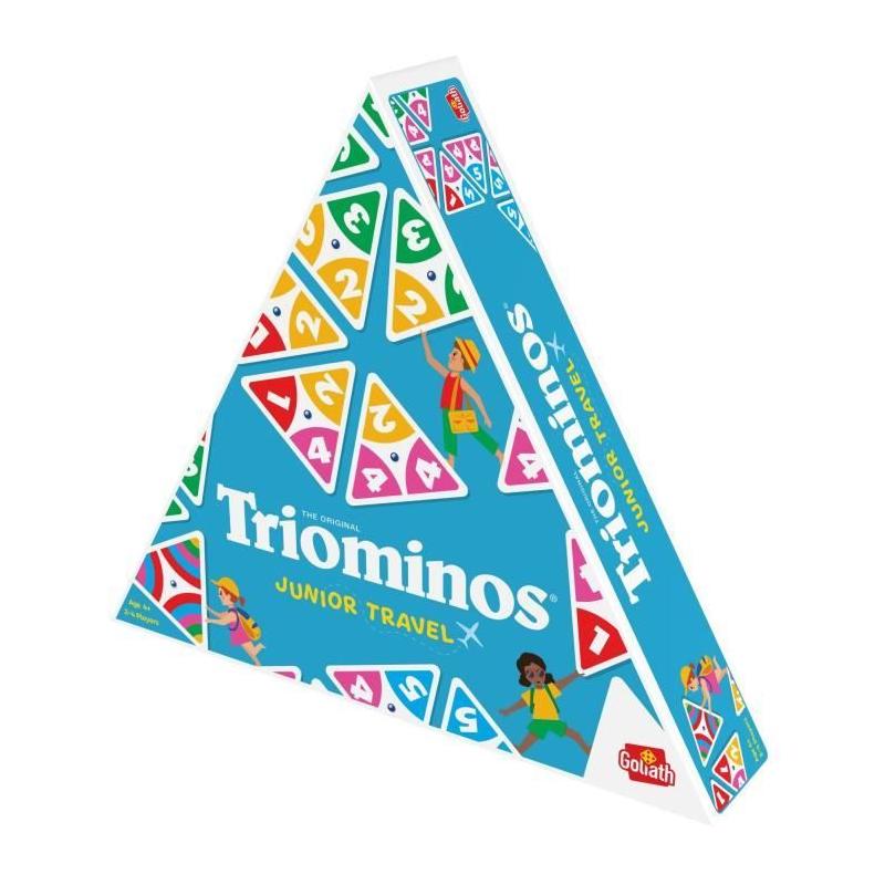 Triominos Junior Travel '24 - Le jeu de société idéal pour voyager!