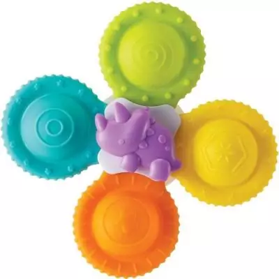 Coffret de 3 spinners pour le bain - INFANTINO - Jouet de bain
