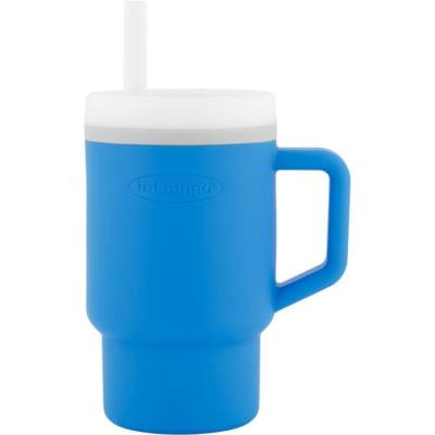 Tasse à bec INFANTINO en silicone bleu océan