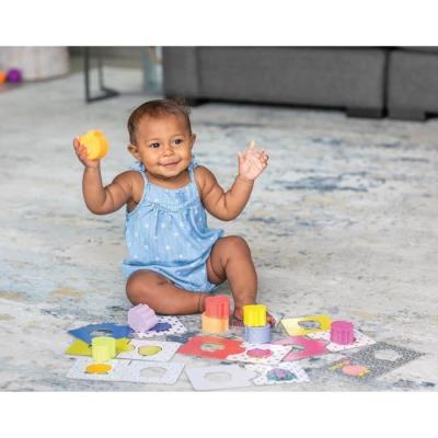 Puzzle Sensoriel 24 pièces pour Bébé - INFANTINO ?