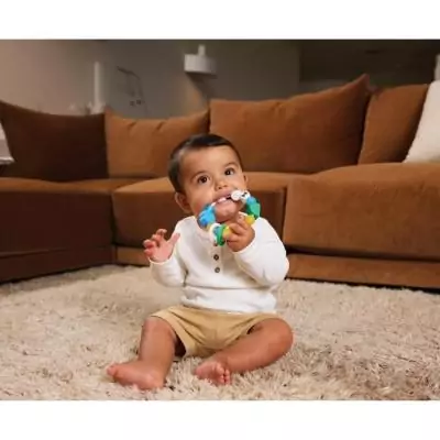 Bracelet de dentition de l'amitié - INFANTINO - Silicone - I love You Je t'Aime