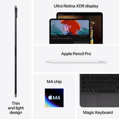 Apple iPad Pro (2024) 11 WiFi 2 To Argent Nano-texturé