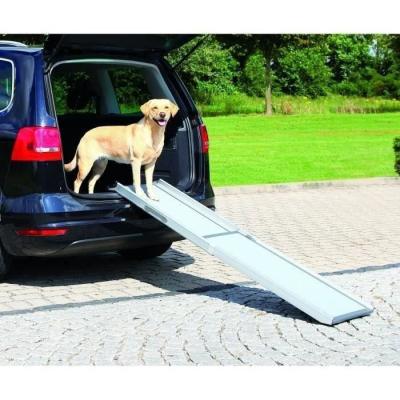 Rampe télescopique Petwalk pour animaux - Gris 100-180 cm
