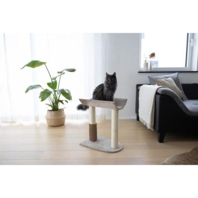 Arbre à chat design taupe - 49x35x56 cm - Qualité Kerbl
