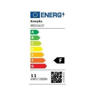 Ampoules LED KONYKS Antalya Easy E27 - Wifi + Bt - Couleurs + Blanc - 11W