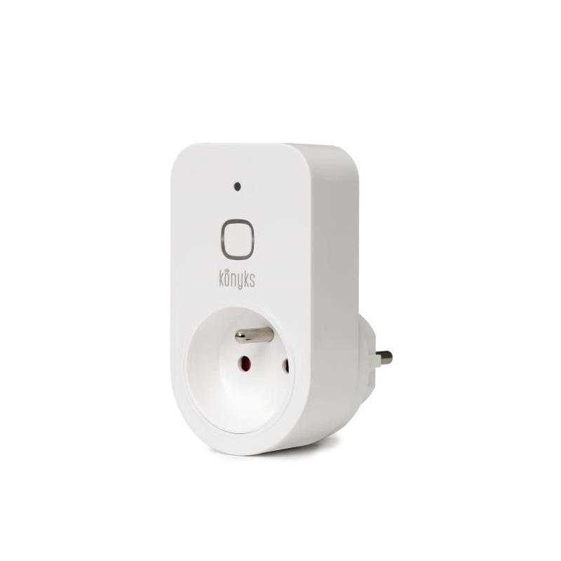 Prise connectée WiFi +BT, 16A, 3680W - Konyks Priska+ Easy