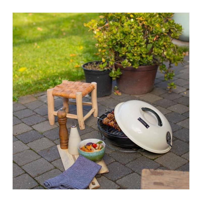 Barbecue à charbon portable LIVOO - Compact et pratique