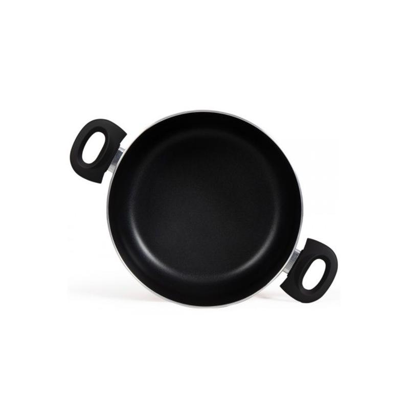 Faitout 28 cm Noir Livoo: idéal pour mijoter en toute simplicité