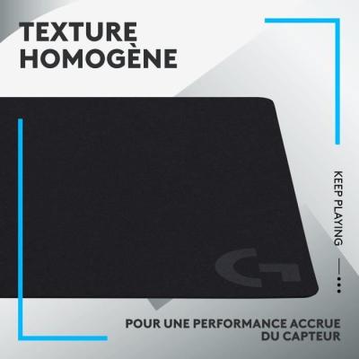 Tapis de souris gamer Logitech G240 - Noir