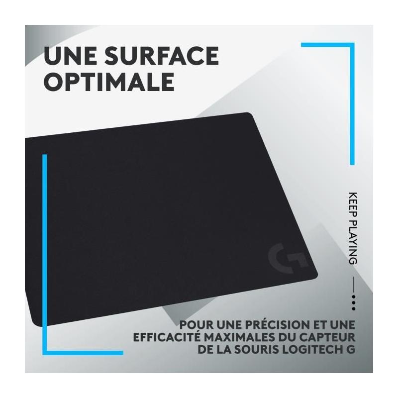 Tapis de souris gamer Logitech G240 - Noir
