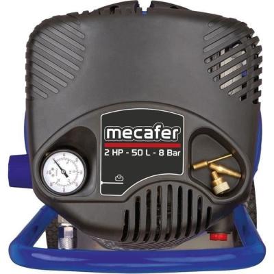 Compresseur vertical MECAFER 425790 - 50 L Bleu coaxial - Sans huile